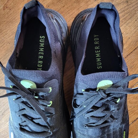 Adidas UltraBoost Summer-Rdy - Black/Signal Green - Mens - Sz 12 - EUC - Picture 3 of 7